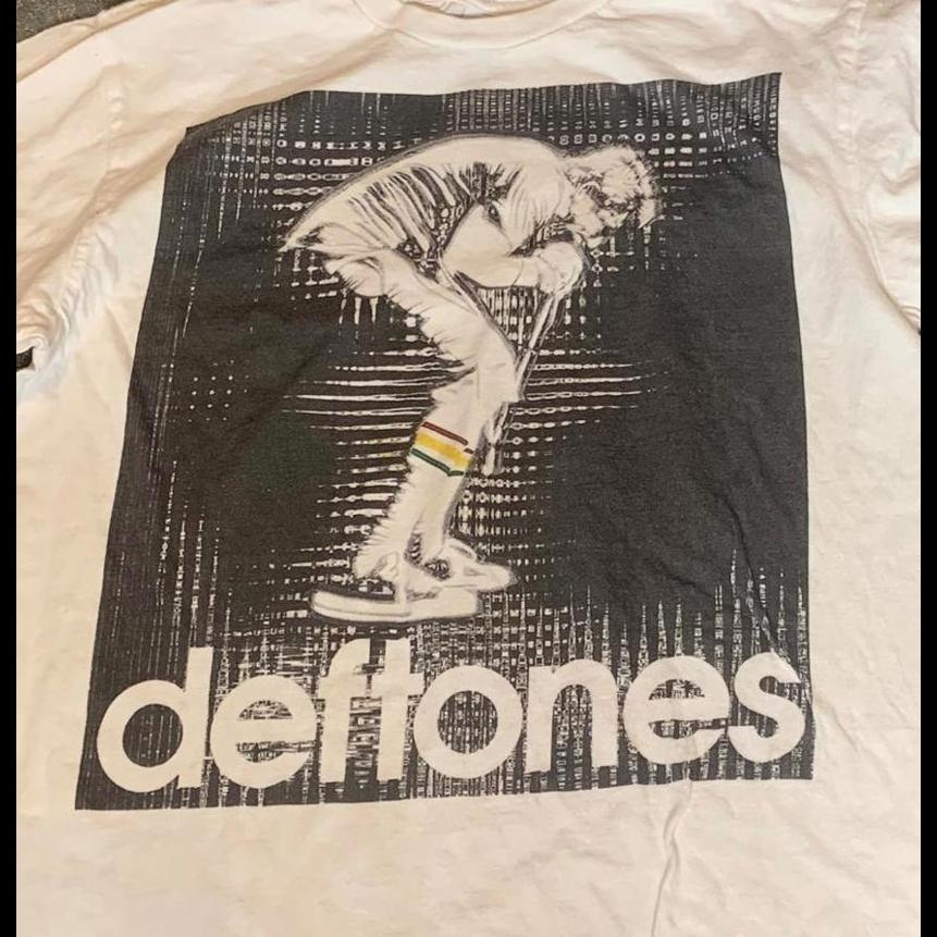 Deftones Preowned Small White Shirt